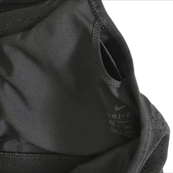 Nike Sports Bra Classic Crossback Black sz XS / S Removeable Pads Breathable - Picture 10 of 12